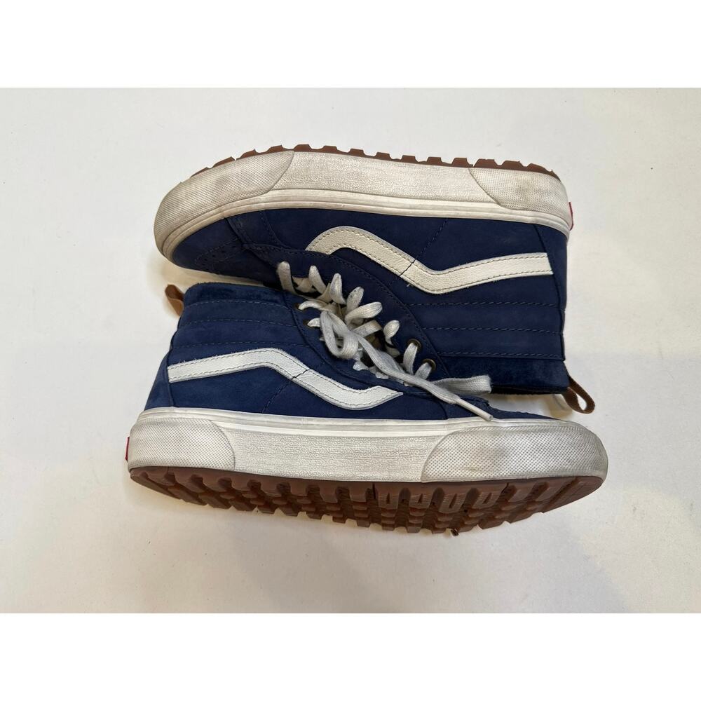 Vans SK8 Hi MTE-1 Nubuck Navy Blue Unisex High Top Men Sz 6.5/Women Sz 8 EUC - Picture 8 of 11